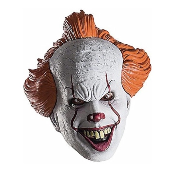 COPY - Pennywise Mask Costume Accessory Adult It Halloween - Picture 2 of 2